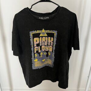 Pink Floyd T-Shirt S Black Acid Wash 2023